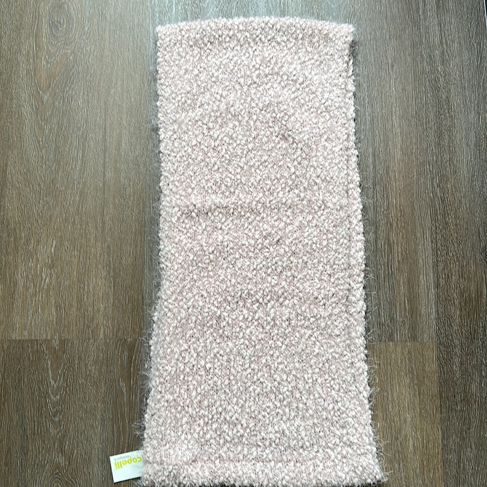 Soft light pink infinity scarf ♾️